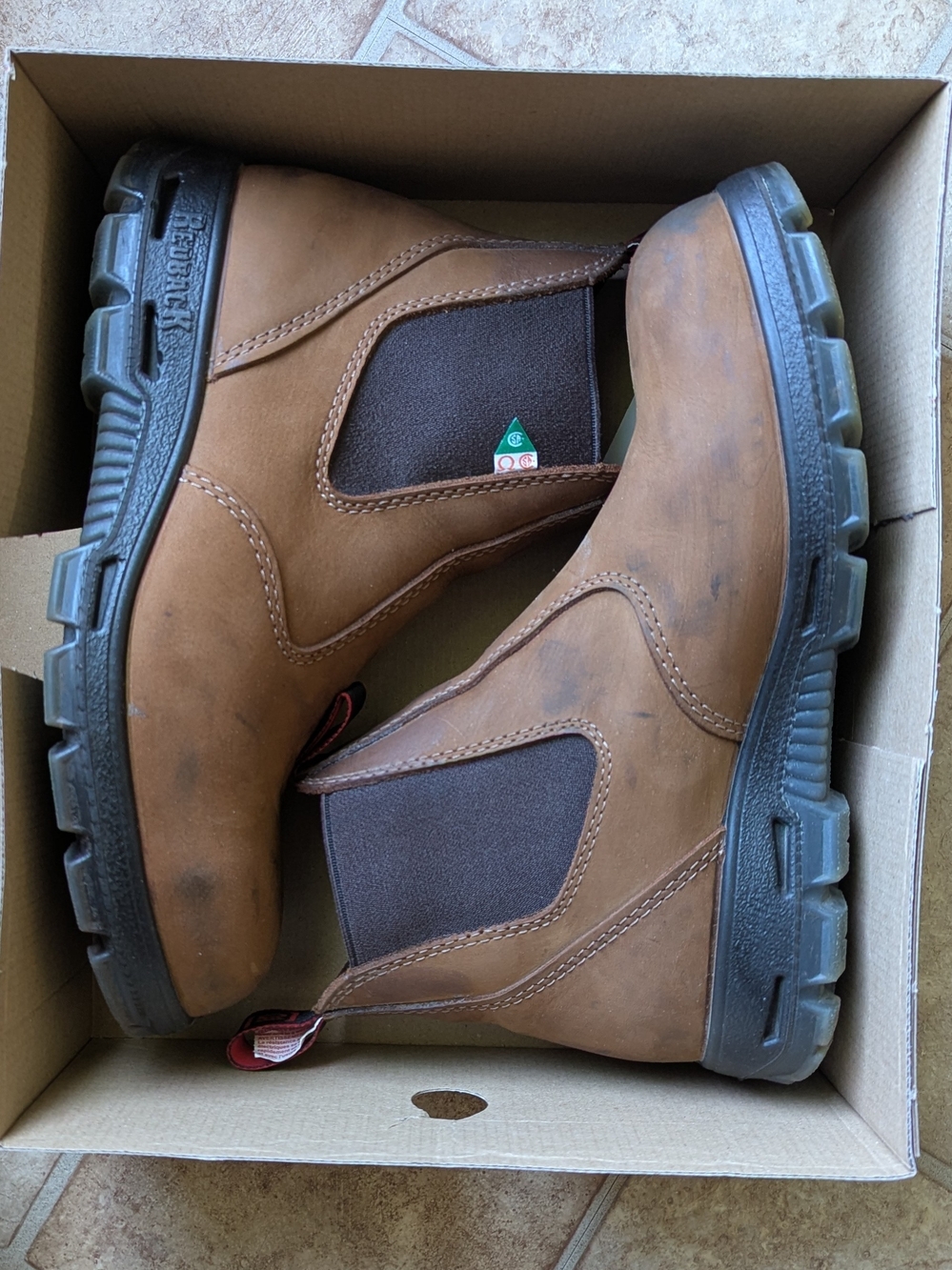 Redback Men's Steel Toe Work Boots